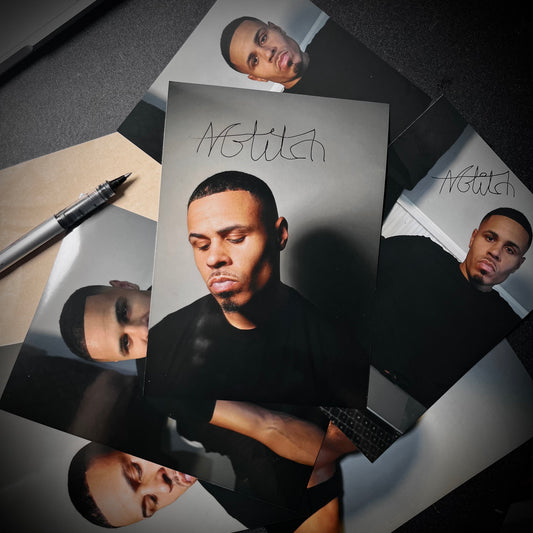 Aaron Glitch Signed Photos